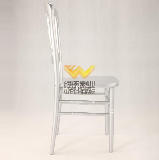 Hotsale Silver solid wood chateau chair for events/wedding